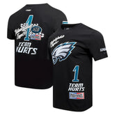 Philadelphia Eagles Jalen Hurts Pro Standard Fast Lane Name & Number Player T-Shirt | NFL On sale