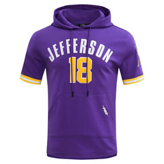 Minnesota Vikings Justin Jefferson Pro Standard Player Name & Number Hoodie T-Shirt | NFL New