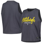 Pittsburgh Pirates The Wild Collective Women's Side Knot Tank Top - MLB Tanks