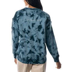 Los Angeles Dodgers The Wild Collective Women's Overdyed Pullover Sweatshirt - MLB Pullover