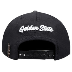 Black Golden State Warriors Pro Standard Paint the City Pinch Front Snapback Hat sale | NBA