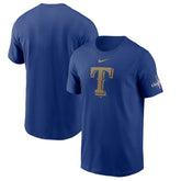 Texas Rangers Nike 2024 Gold Collection Logo T-Shirt - MLB T-shirts