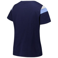 Tampa Bay Rays Profile Women's Plus Size Scoop Neck T-Shirt - MLB T-shirts