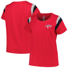 St. Louis Cardinals Profile Women's Plus Size Scoop Neck T-Shirt - MLB T-shirts