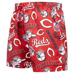 Cincinnati Reds Pro Standard Toss Logo Woven Shorts - MLB Shorts