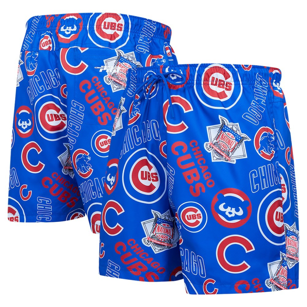 Chicago Cubs Pro Standard Toss Logo Woven Shorts - MLB Shorts