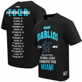 Miami Marlins Pro Standard Oversized City Tour T-Shirt - MLB T-shirts