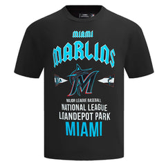 Miami Marlins Pro Standard Oversized City Tour T-Shirt - MLB T-shirts