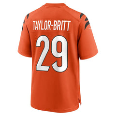Cincinnati Bengals Cam Taylor-Britt Alternate Game Jersey | NFL Near me