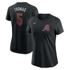 Alek Thomas Arizona Diamondbacks Nike Women's 2024 Fuse Name & Number T-Shirt - MLB T-shirts