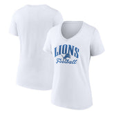 Detroit Lions Women's Victory Script V-Neck T-Shirt | NFL Near me