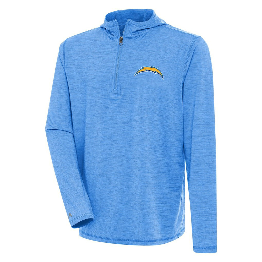 Los Angeles Chargers Antigua Tidy Quarter-Zip Pullover Hoodie | NFL Online