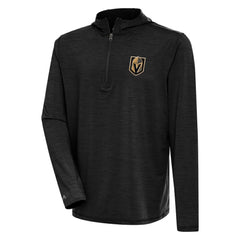 Vegas Golden Knights Antigua Tidy Quarter-Zip Pullover Hoodie - NHL Hoodies