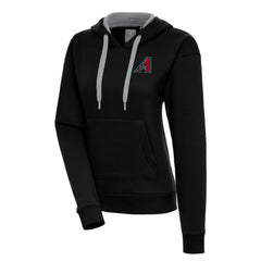 Arizona Diamondbacks Antigua Women's Victory Pullover Hoodie – Black - MLB Hoodies