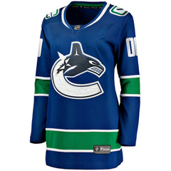 Vancouver Canucks Fanatics Women's Breakaway Custom Jersey - NHL Jerseys