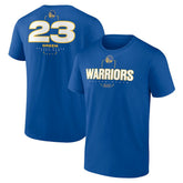 Royal Draymond Green Golden State Warriors Behind The Back Name & Number T-Shirt sale | NBA