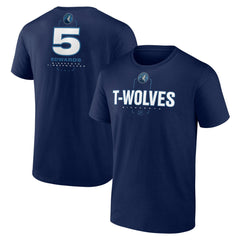 Navy Anthony Edwards Minnesota Timberwolves Behind The Back Name & Number T-Shirt | NBA