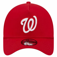Washington Nationals New Era Team Color A-Frame 9FORTY Adjustable Hat - MLB Hats