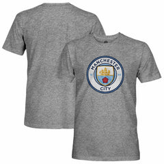 Manchester City 1863FC Tri-Blend Color Crest T-Shirt