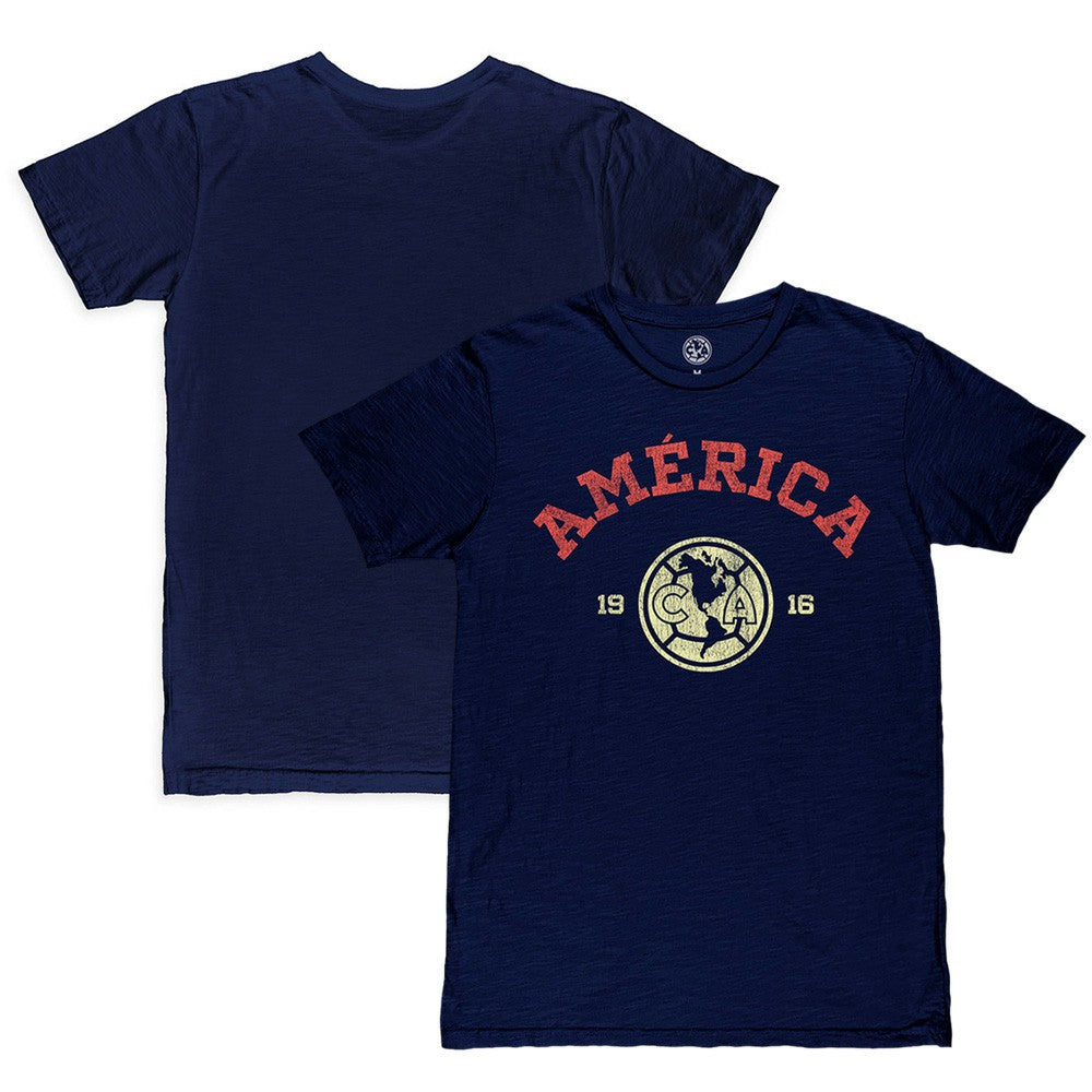 Club America 1863FC Established Slub T-Shirt