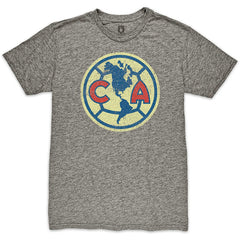 Club America 1863FC Color Crest Twisted Tri-Blend Slub T-Shirt