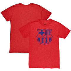 Barcelona 1863FC Mono Crest Twisted Tri-Blend Slub T-Shirt