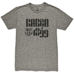 Barcelona 1863FC Retro Vibes Twisted Tri-Blend Slub T-Shirt