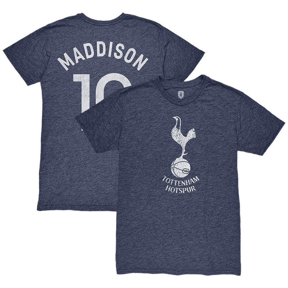 James Maddison Tottenham Hotspur 1863FC Player Name & Number Twisted Tri-Blend Slub T-Shirt