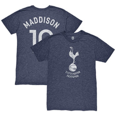 James Maddison Tottenham Hotspur 1863FC Player Name & Number Twisted Tri-Blend Slub T-Shirt
