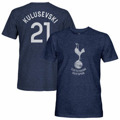 Dejan Kulusevski Tottenham Hotspur 1863FC Player Name & Number Twisted Tri-Blend Slub T-Shirt
