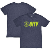 Manchester City 1863FC Lockup Twisted Tri-Blend Slub T-Shirt