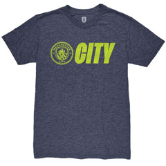 Manchester City 1863FC Lockup Twisted Tri-Blend Slub T-Shirt