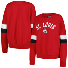 St. Louis Cardinals New Era Women's Game Day Crew Pullover Sweatshirt - MLB Pullover