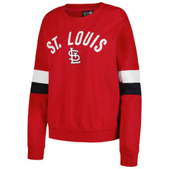 St. Louis Cardinals New Era Women's Game Day Crew Pullover Sweatshirt - MLB Pullover