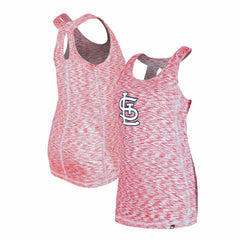 St. Louis Cardinals New Era Women's Space Dye Keyhole Back Tank Top - MLB Tanks