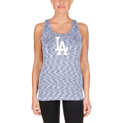 Los Angeles Dodgers New Era Women's Space Dye Keyhole Back Tank Top - MLB Tanks