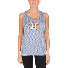 Houston Astros New Era Women's Space Dye Keyhole Back Tank Top - MLB Tanks