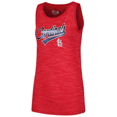 St. Louis Cardinals New Era Women's Space-Dye Active Tank Top - MLB Tanks
