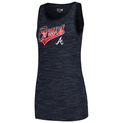 Atlanta Braves New Era Women's Space-Dye Active Tank Top - MLB Tanks