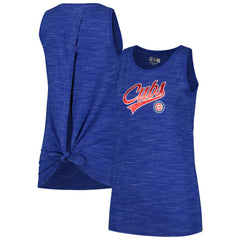 Chicago Cubs New Era Women's Space-Dye Active Tank Top - MLB Tanks