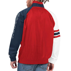 Boston Red Sox Starter Elite Raglan Half-Zip Jacket - MLB Jackets