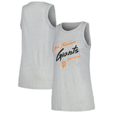 San Francisco Giants Soft as a Grape Women's Gauze High Neck Tank Top - MLB Tanks