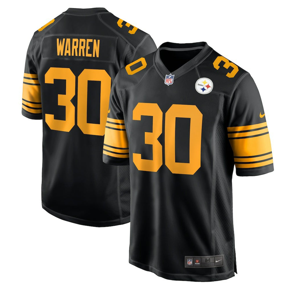Pittsburgh Steelers Jaylen Warren Alternate Game Jersey | NFL US