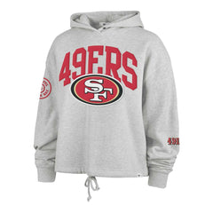 San Francisco 49ers '47 Women's High Hopes Long Sleeve Cropped Hoodie | NFL Sale