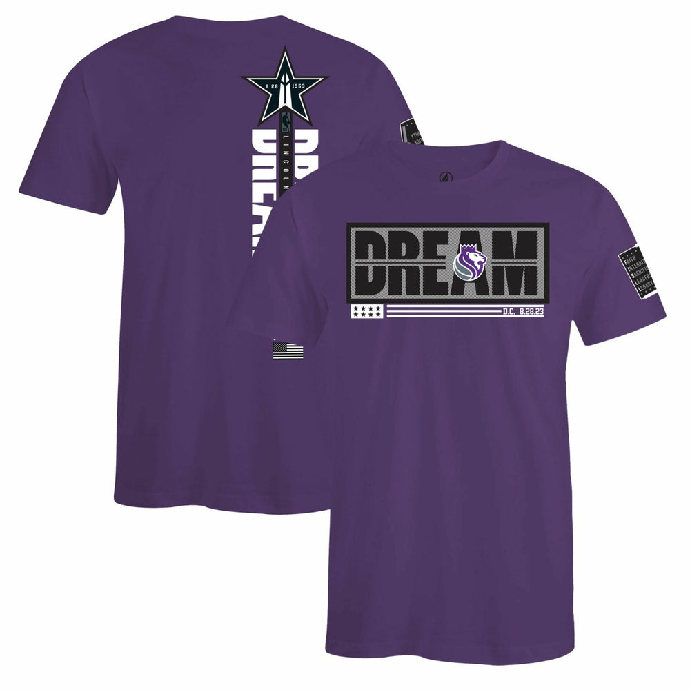 Sacramento Kings FISLL x Black History Collection Unisex T-Shirt - Purple sale | NBA