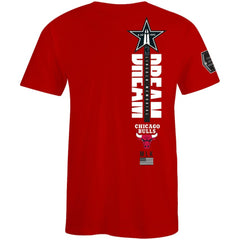 Chicago Bulls FISLL x Black History Collection Unisex T-Shirt - Red outlet | NBA