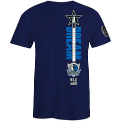 Dallas Mavericks FISLL x Black History Collection Unisex T-Shirt - Royal on sale | NBA