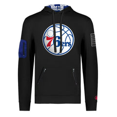 Philadelphia 76ers FISLL x Black History Collection Unisex Pullover Hoodie - Black outlet | NBA