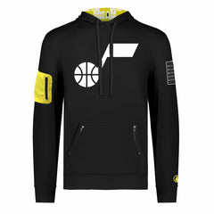Utah Jazz FISLL x Black History Collection Unisex Pullover Hoodie - Black for sale | NBA