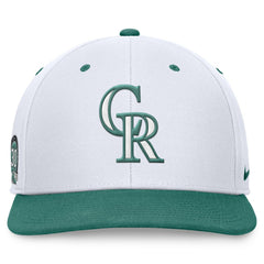 Colorado Rockies Nike Bicoastal Two-Tone Pro Performance Snapback Hat - MLB Hats